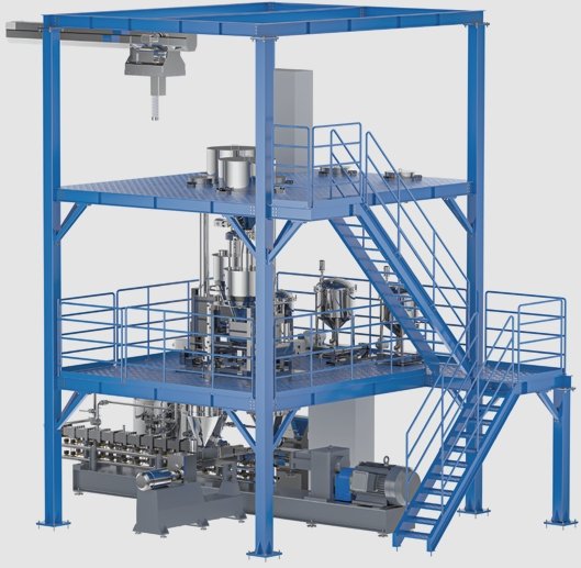 Twin-Screw Slurry Mixing System